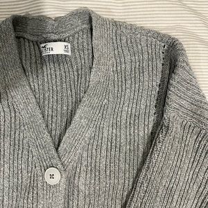 Hollister cropped cardigan